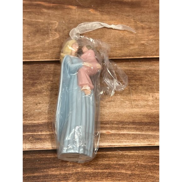 2005 HALLMARK KEEPSAKE ORNAMENT QXG4372 ANGEL ON EARTH MOTHER AND CHILD GLASS - Picture 6 of 11